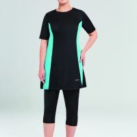 zwarte uv badpak dames