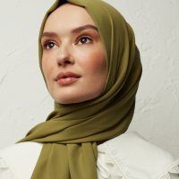 Medine Zijde hoofddoek scarves