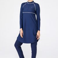 blauwe burkini