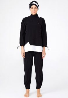 Sporty boerkini | Zwart