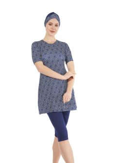 Cathy burkini | Blauw