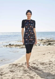 Elle semi boerkini  | Zwart