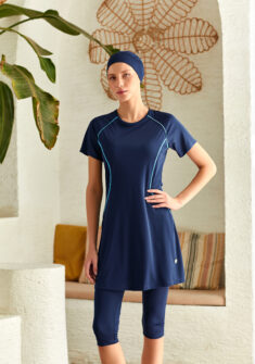 Surf II semi boerkini | Blauw