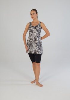 Safa sleeveless burkini | Black