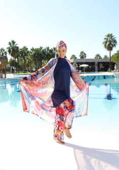 Soraya flair boerkini | Blauw