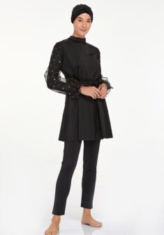 Eleganza boerkini | Zwart